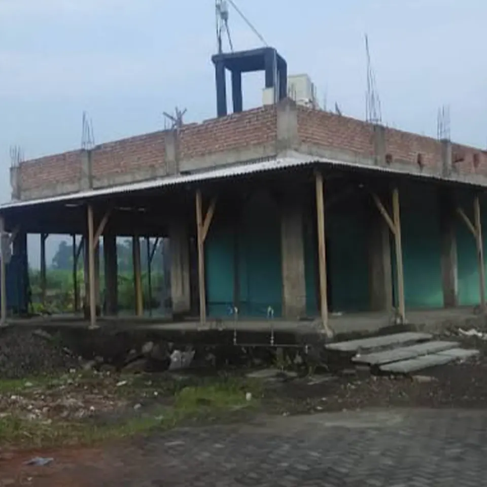proses pembangunan masjid 2019